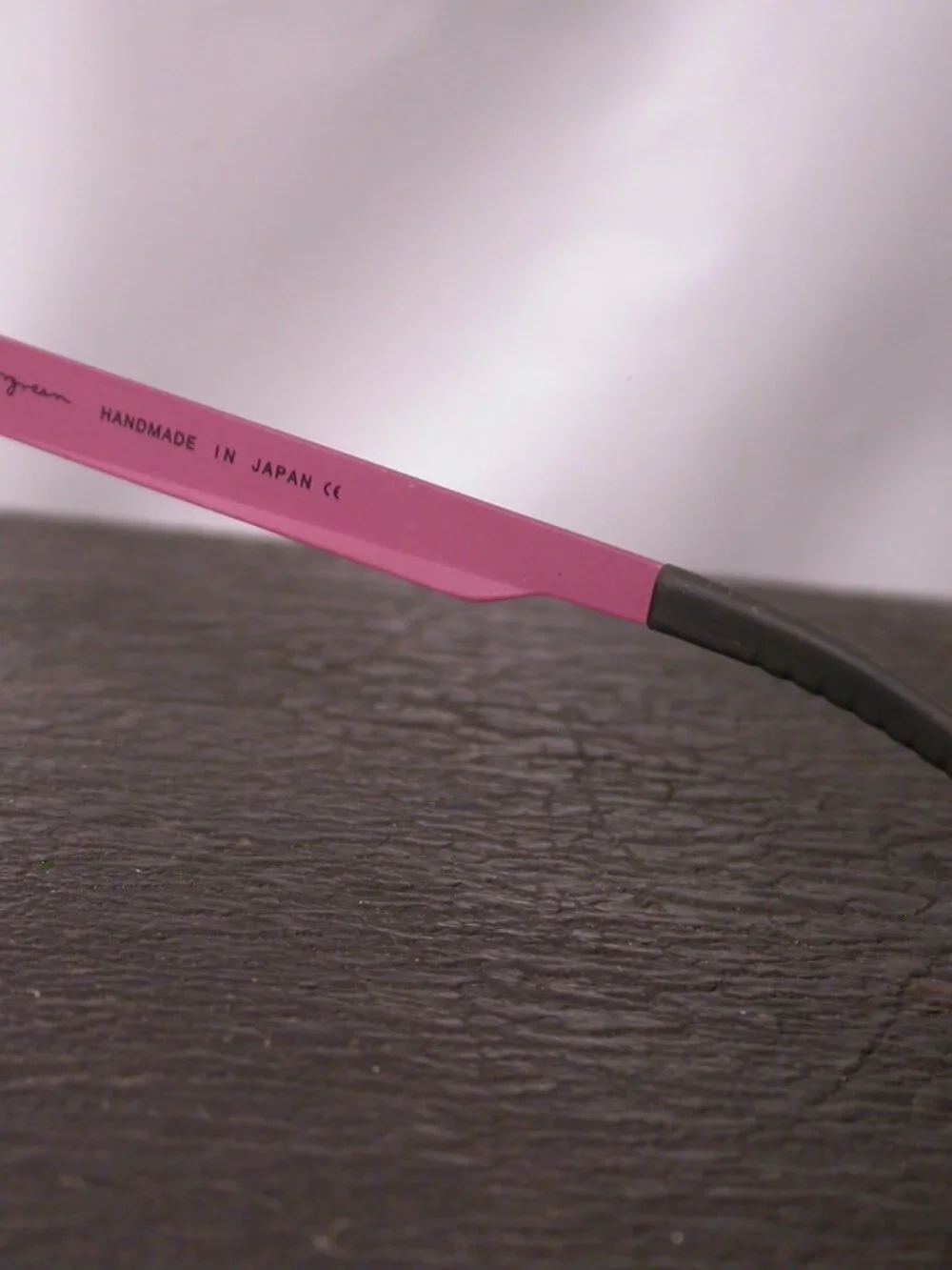 Orgreen Kissy Suzuki Black and Pink Modern Eyeglasses Frames Made in Japan